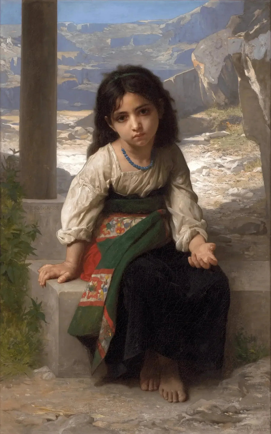 Küçük Dilenci - Bouguereau