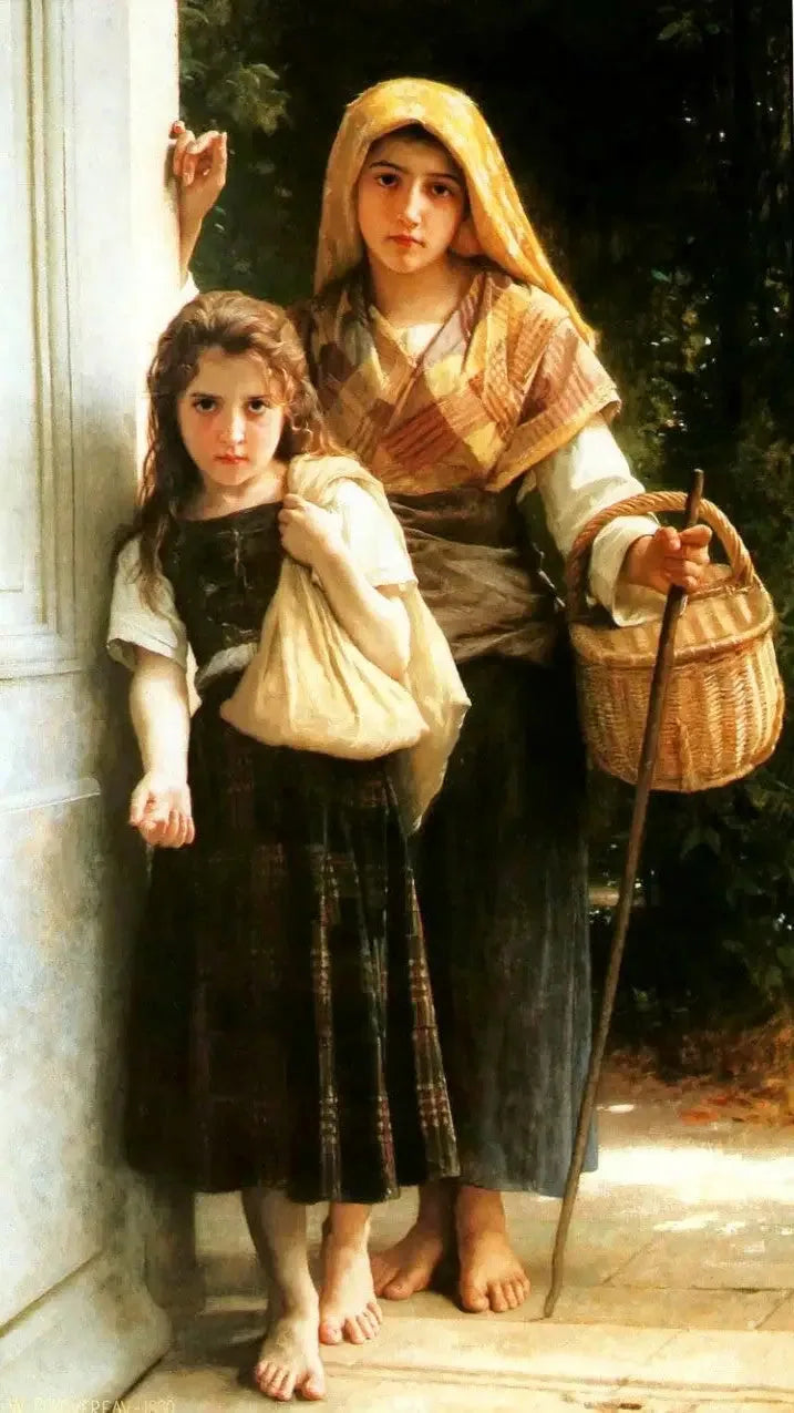 Küçük Dilenciler - Bouguereau