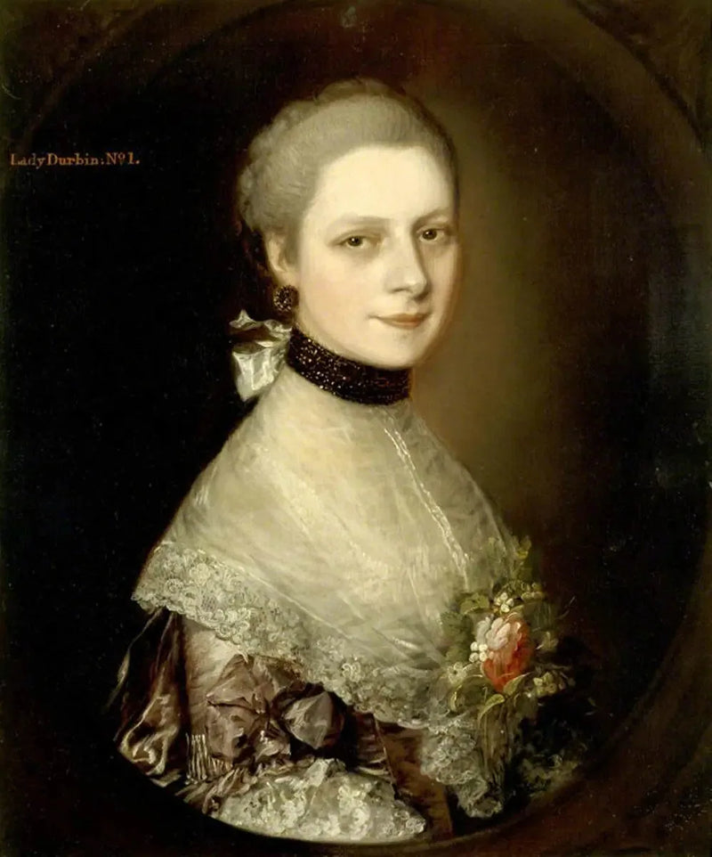 Belki Elizabeth Collett, Mme John Durbin (1737-1759) - Thomas Gainsborough