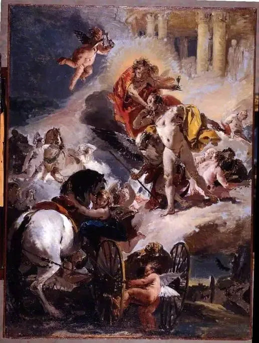 Phaéton ve Apollon - Giovanni Battista Tiepolo