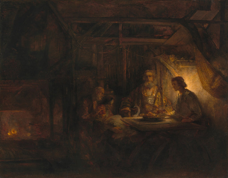 Philemon ve Baucis - Rembrandt