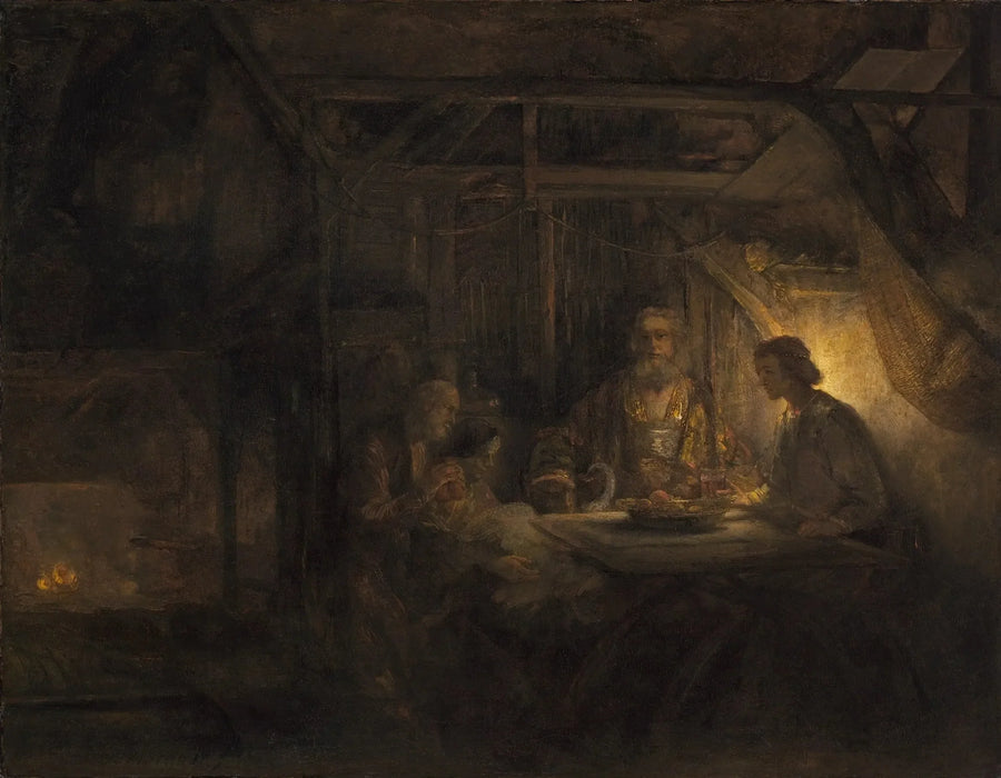 Philemon ve Baucis - Rembrandt