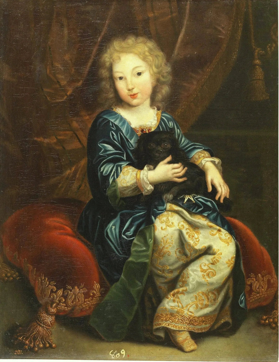 Philippe de Bourbon, Anjou Dükü - Pierre Mignard
