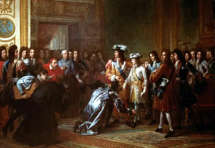 Philippe de France duc d’Anjou proclame roi d’Espagne sous le nom de Philippe V 16 novembre 1700 - François Gérard