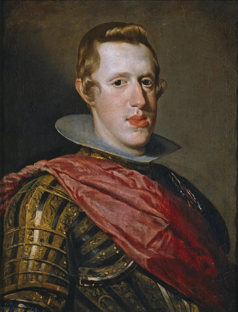 Philippe IV zırh içinde - Diego Velázquez