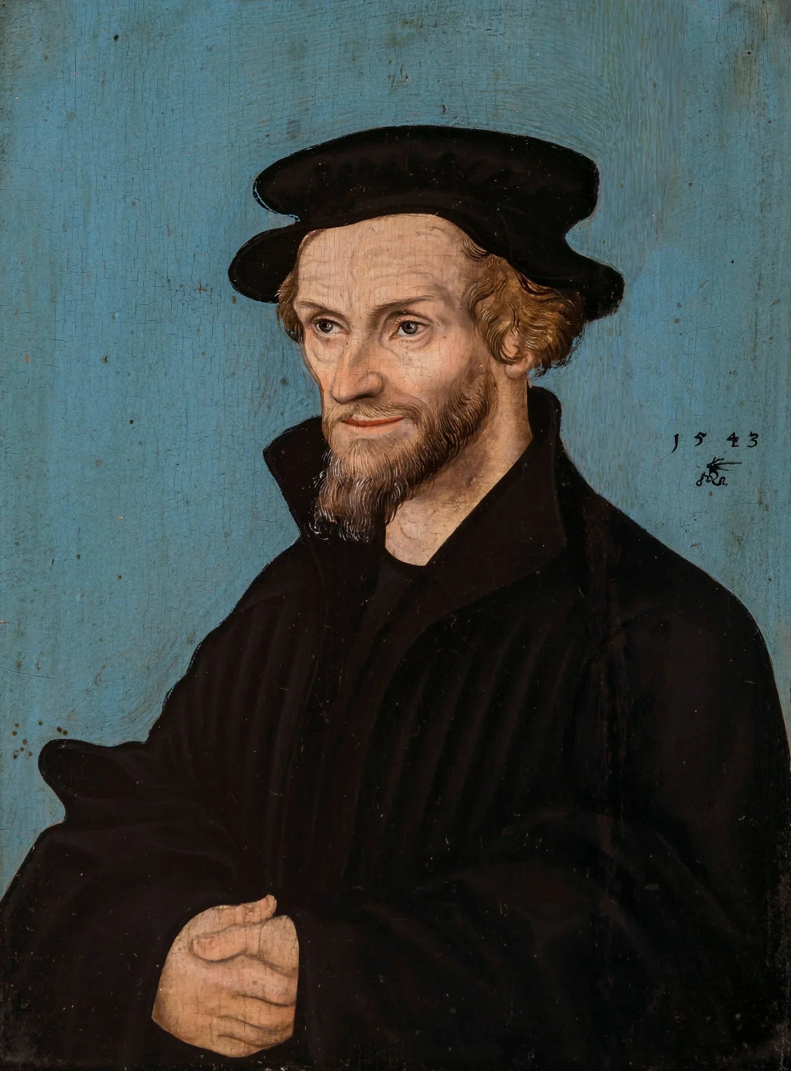 Philippe Mélanchthon - Lucas Cranach the Elder image 1 reproduction artisanale de tableau