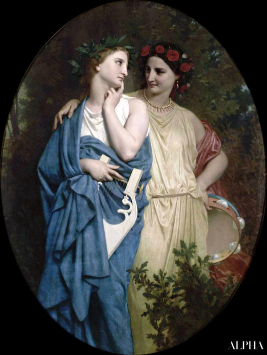 Philomèle et Procné - William Bouguereau Reproductions de tableaux à la peinture à l’huile