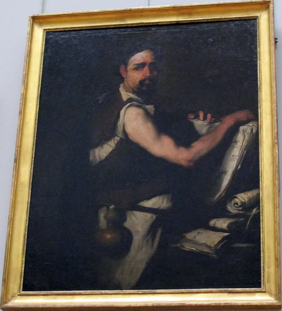 Felsefeci belinde sulukla - Luca Giordano