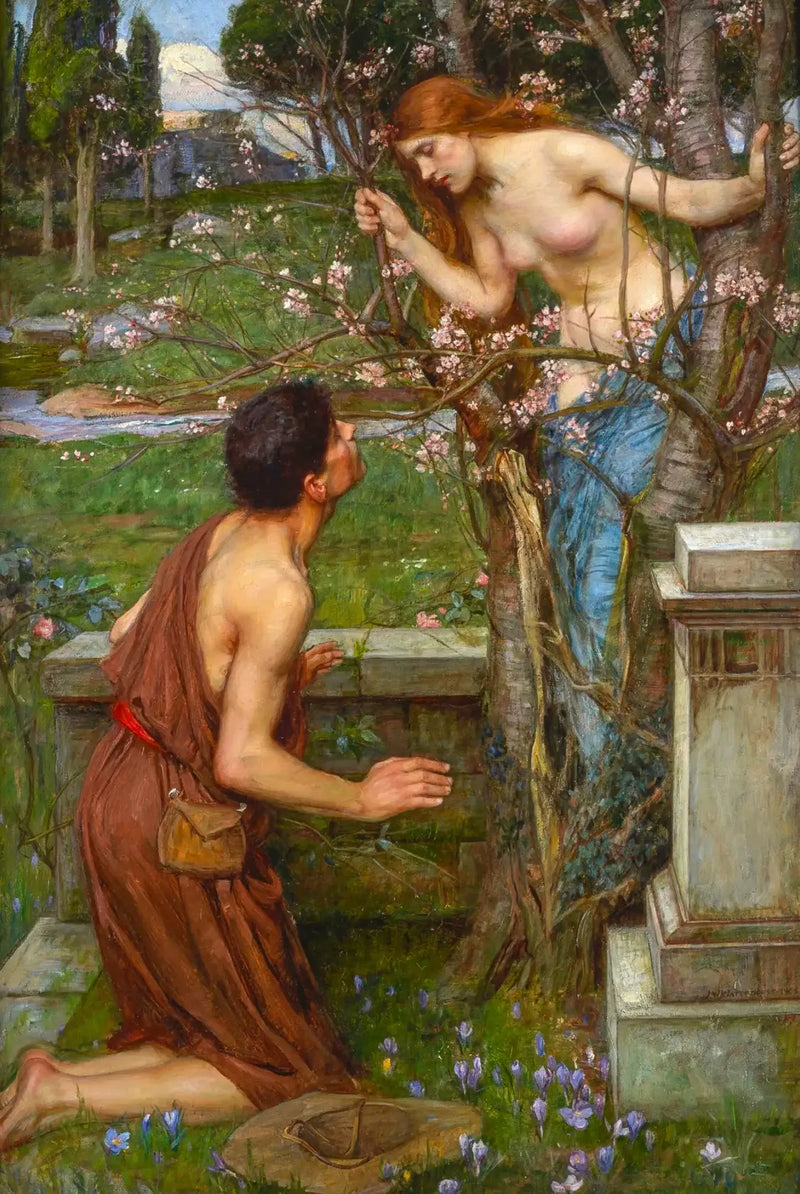 Phyllis ve Démophoon - John William Waterhouse