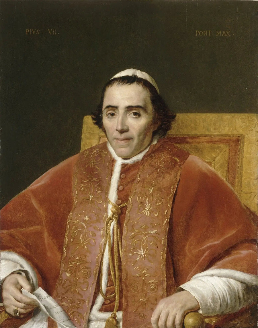 VII. Pius, papa (1740-1823) - Jacques-Louis David