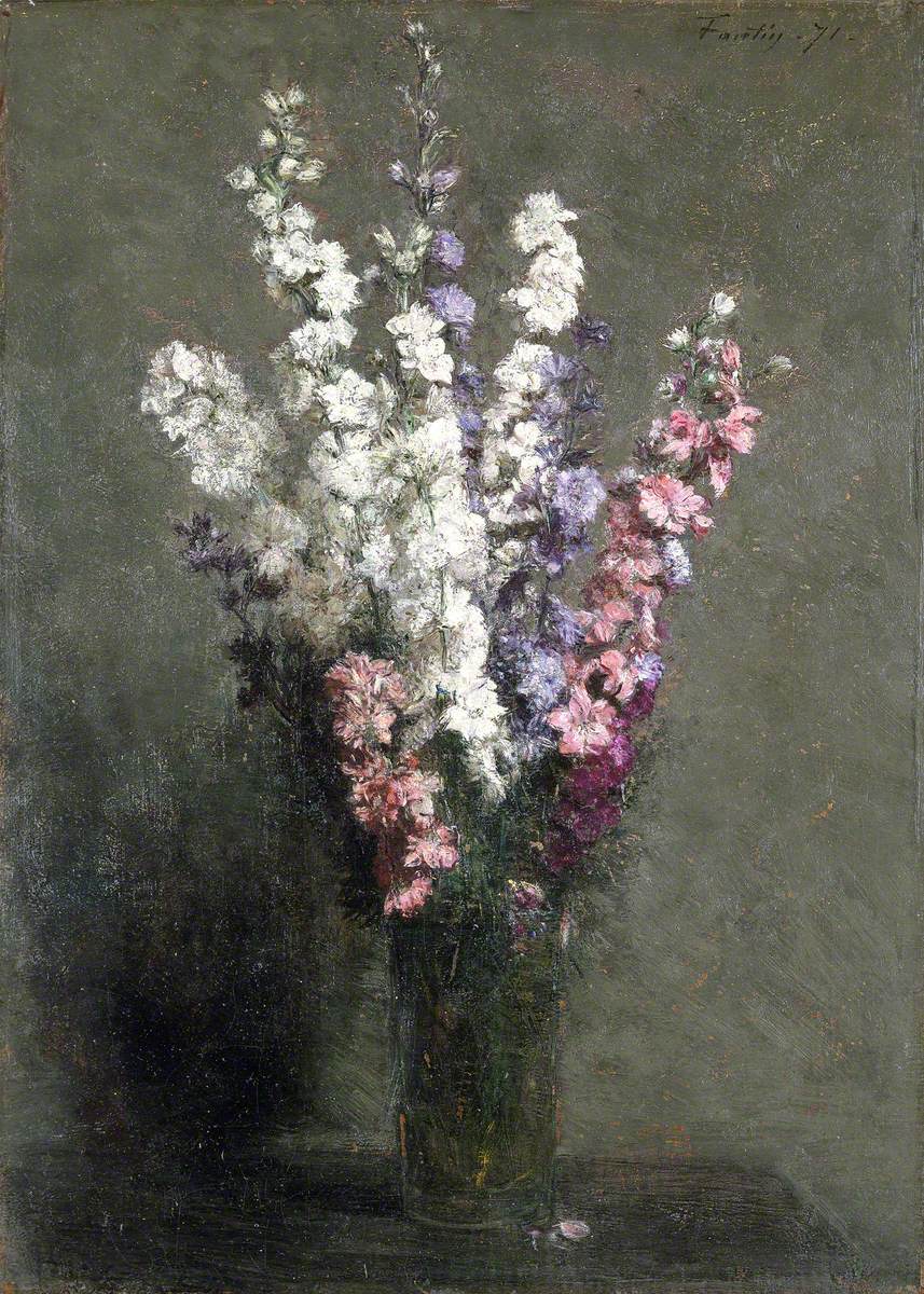 Pieds d'alouette - Henri Fantin-Latour