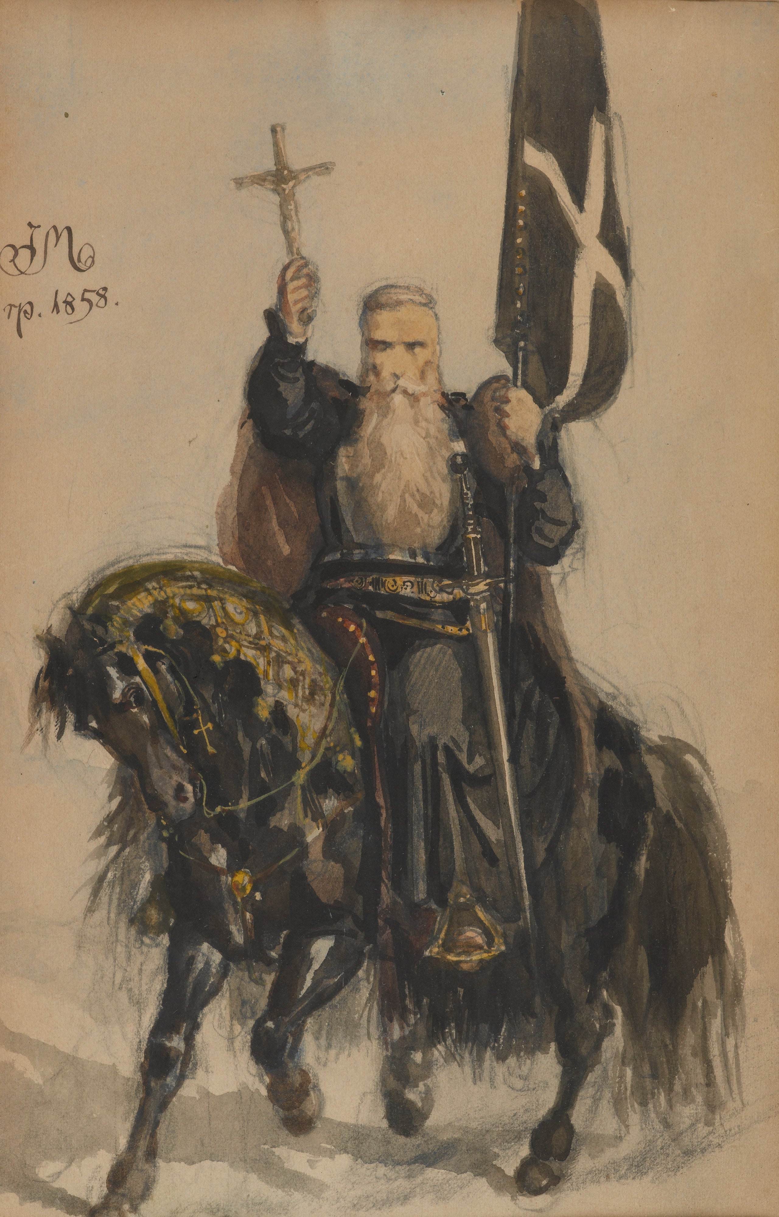 Pierre d'Amiens – Croisé - Jan Matejko