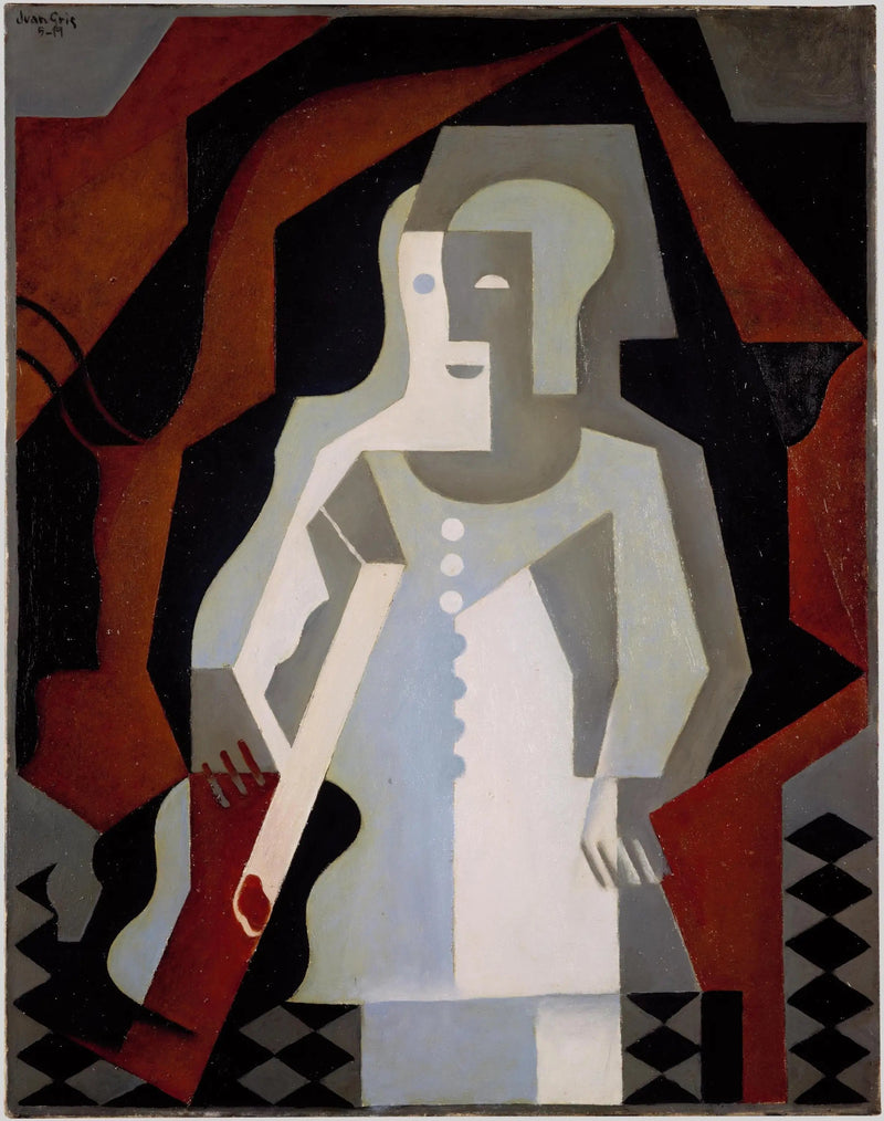 Pierrot gitarla - Juan Gris