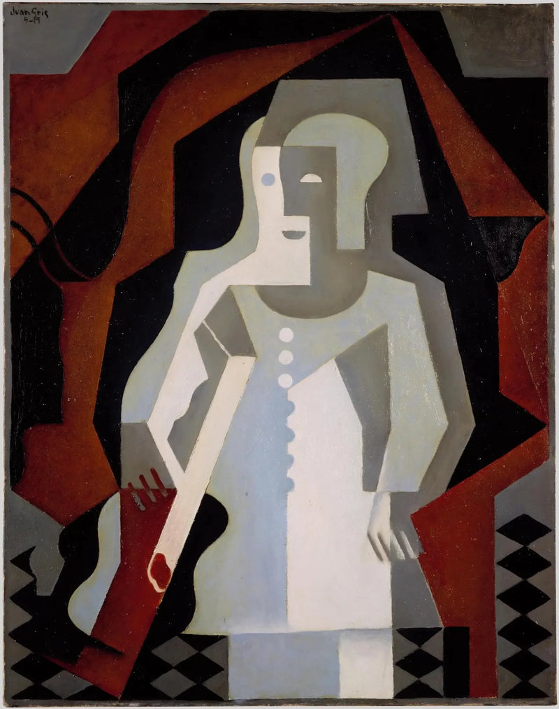 Pierrot gitarla - Juan Gris