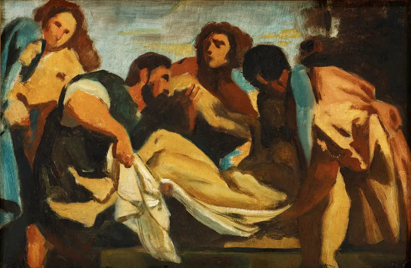 Pietà, Titian'a göre - Paul Cézanne