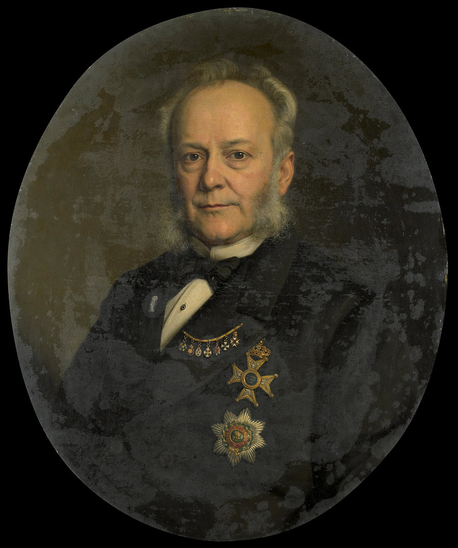 Pieter Mijer (1812-81). Gouverneur général des Indes néerlandaises - Johan Heinrich Neuman