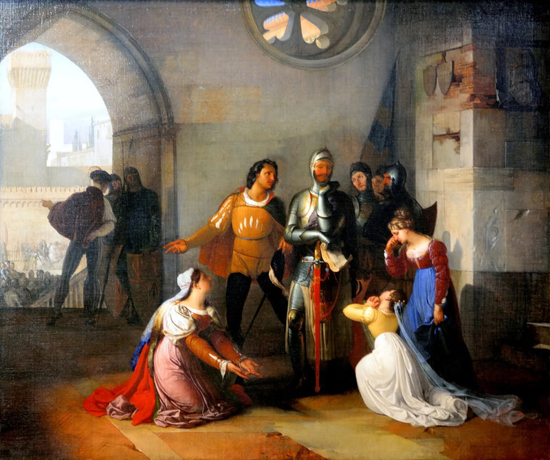 Pietro Rossi, Venedik ordusunu komuta etmekle görevlendirildi. - Francesco Hayez