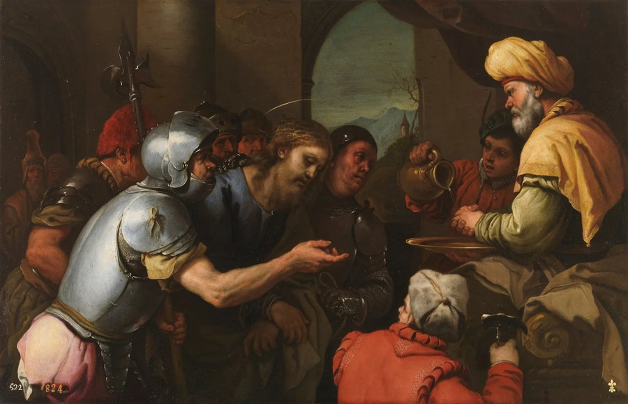 Pilate elini yıkarken - Luca Giordano