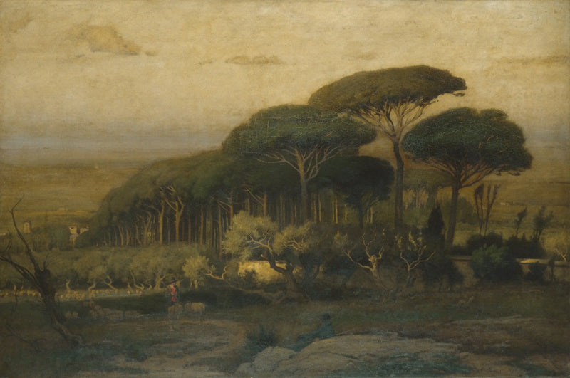 Villa Barberini Çamlığı - George Inness