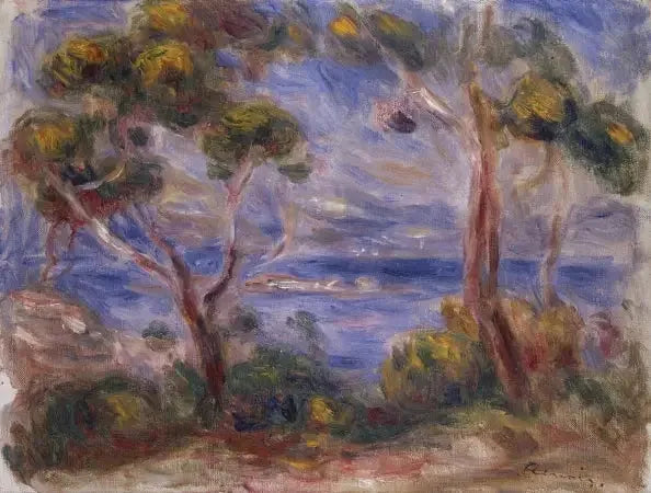Cagnes'deki İğneler - Pierre-Auguste Renoir