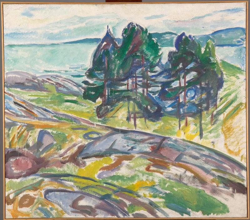 Denizin Kenarındaki İğneler - Edvard Munch