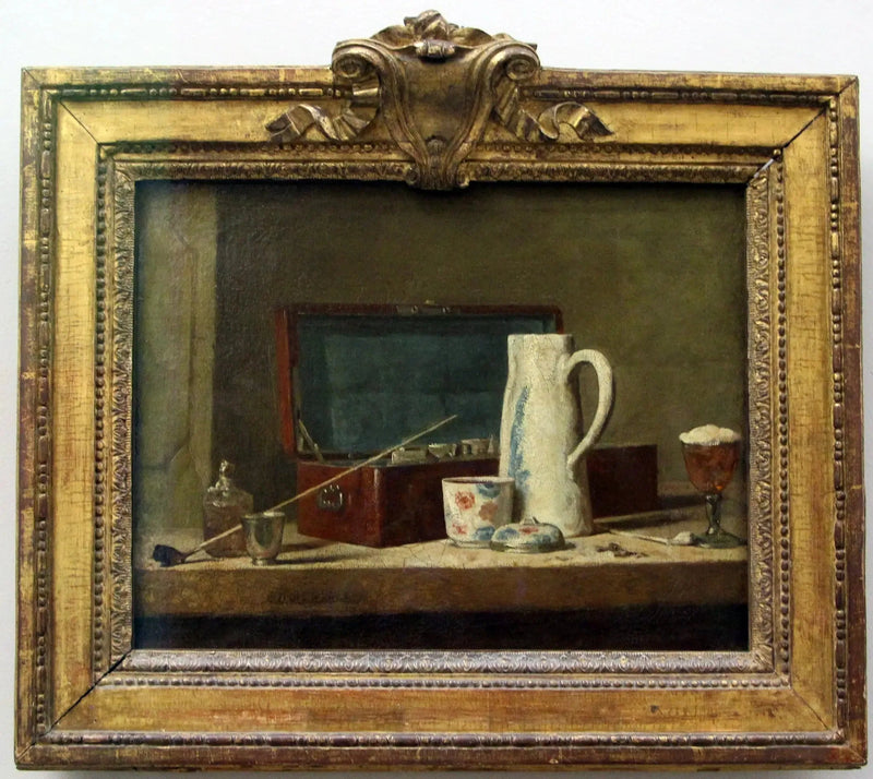 Boru ve içecek vazosu - Jean Simeón Chardin