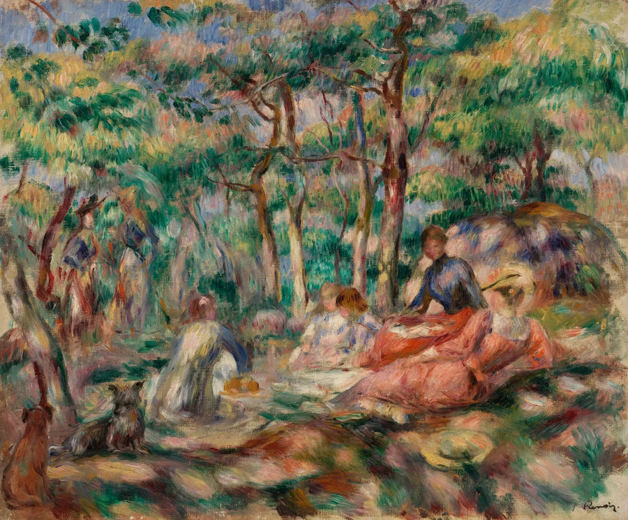 Piknik (Çimen Üzerinde Öğle Yemeği) - Pierre-Auguste Renoir
