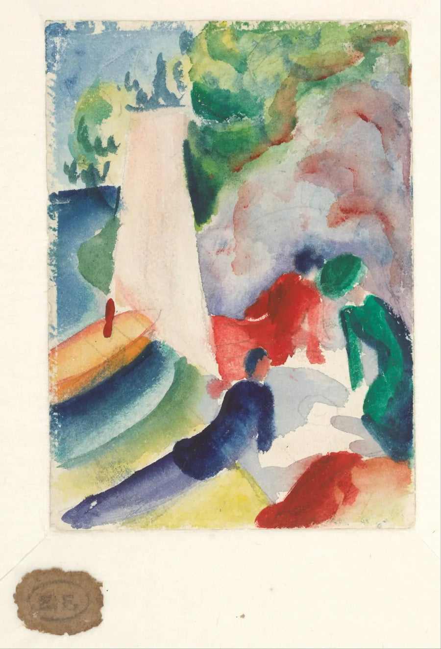 Plajda Piknik - August Macke