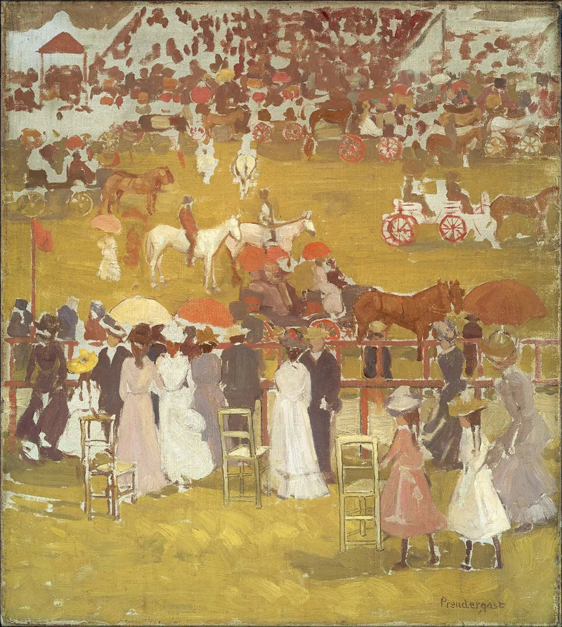 Yarış Pisti - Maurice Prendergast
