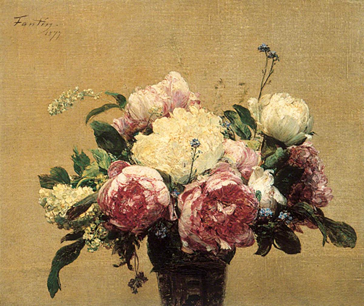 Pivoines - Henri Fantin-Latour