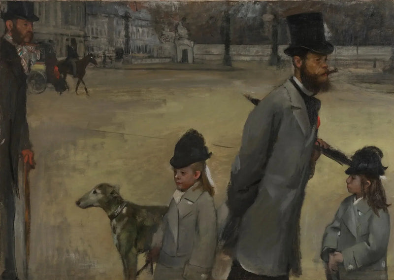 Concorde Meydanı - Edgar Degas