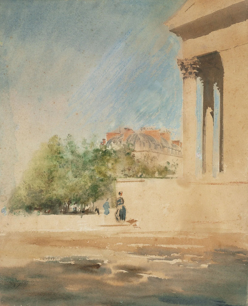 Madeleine Meydanı - II - Giuseppe De Nittis