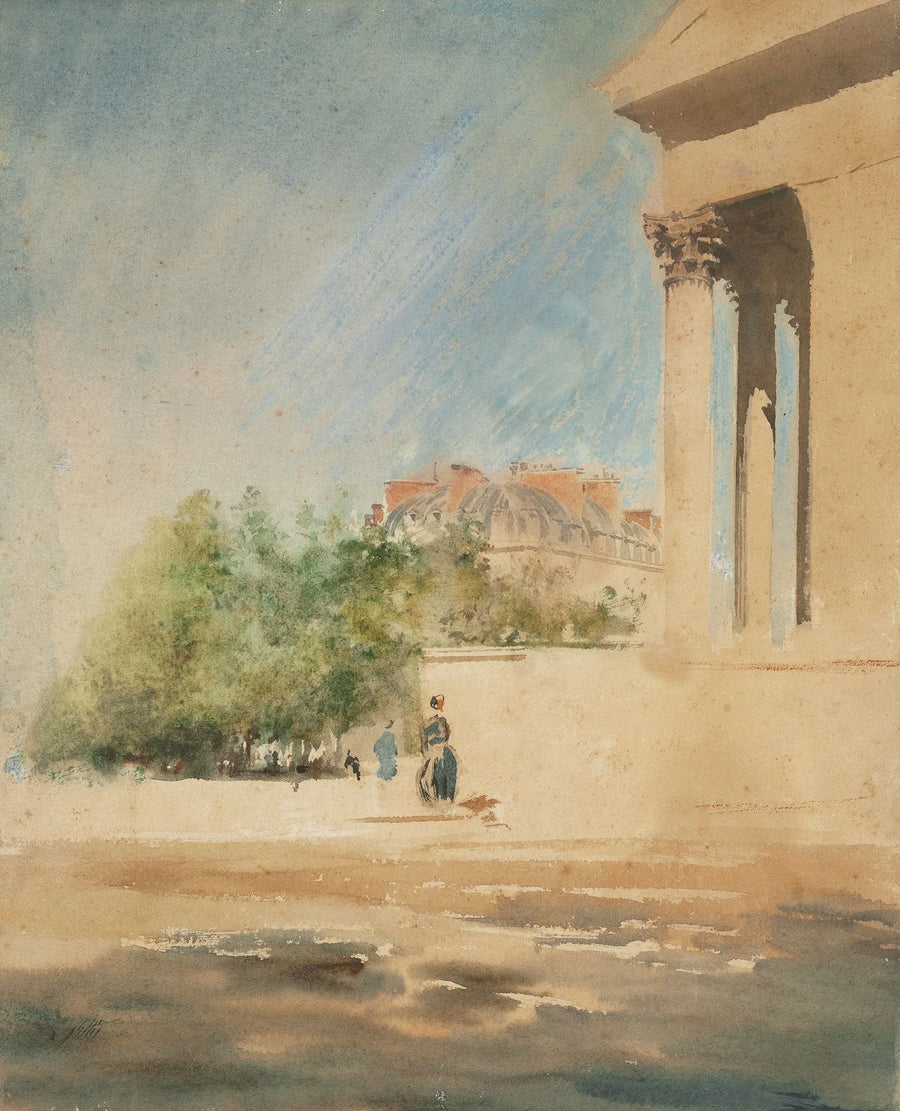 Madeleine Meydanı - II - Giuseppe De Nittis