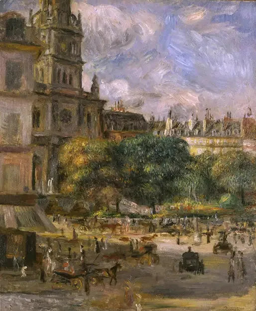 Trinité Meydanı, Paris - Pierre-Auguste Renoir