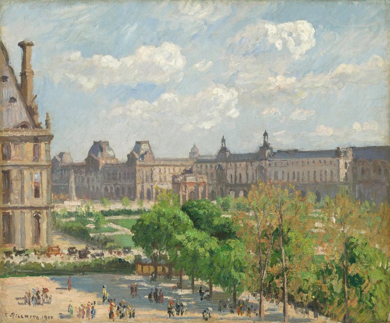 Carrousel Meydanı, Paris - Camille Pissarro