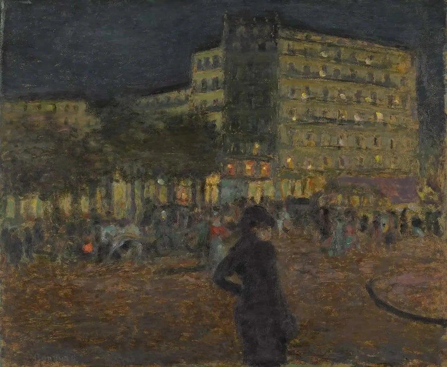 Pigalle Meydanı - Pierre Bonnard
