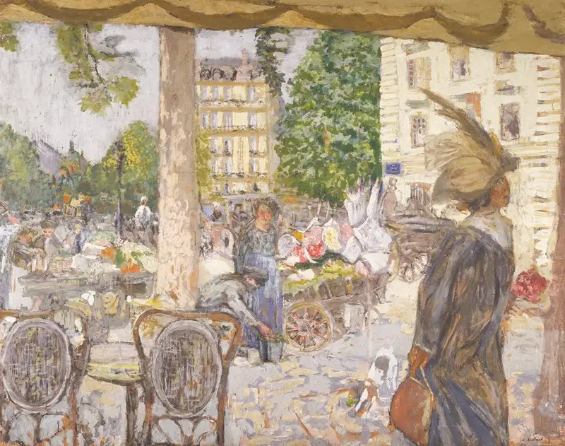 Saint-Augustin Meydanı - Édouard Vuillard