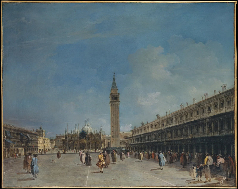 Saint-Marc Meydanı - Francesco Guardi