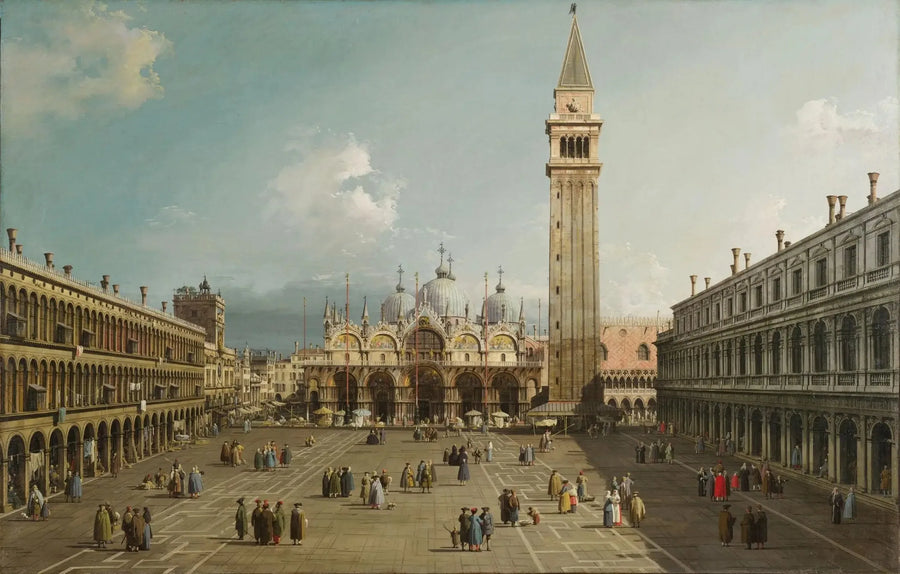 Saint-Marc Meydanı, Venedik - Canaletto