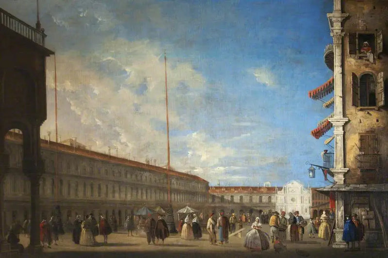 Saint-Marc Meydanı, Venedik - Canaletto