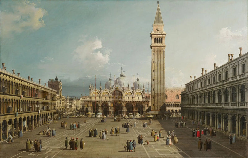 Saint-Marc Meydanı, Venedik - Canaletto
