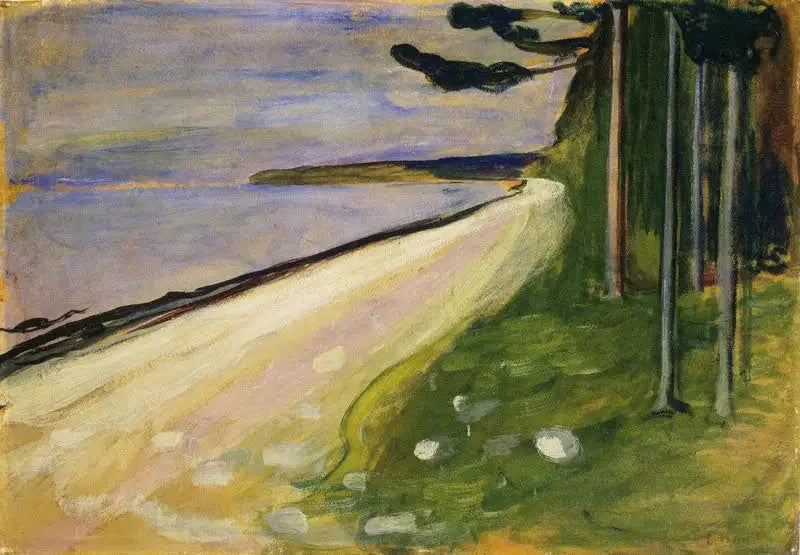 Åsgårdstrand Plajı - Edvard Munch