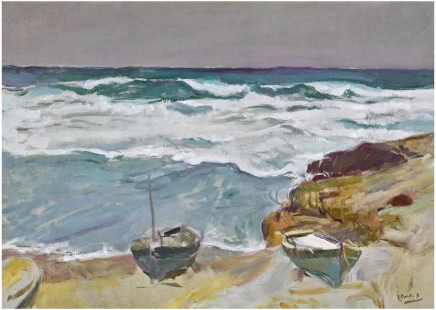 La Caleta Plajı, Malaga - Joaquín Sorolla