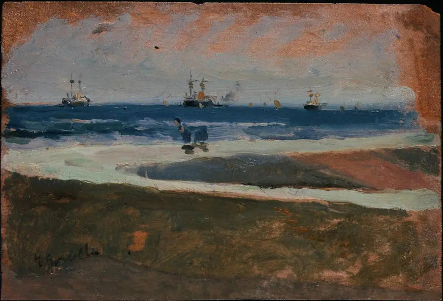 Valencia Plajı - Joaquín Sorolla
