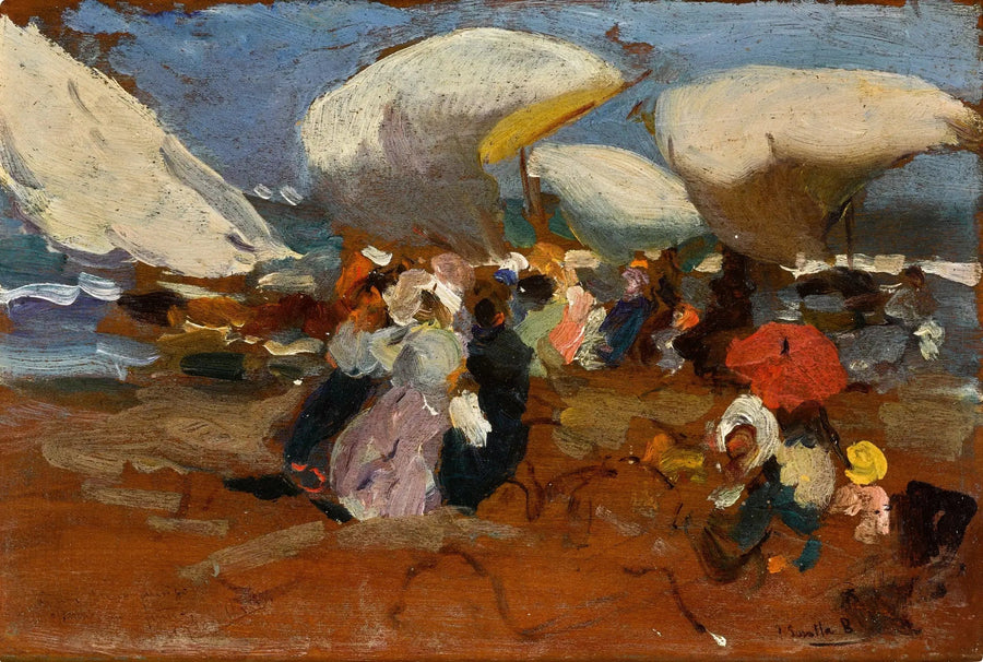 Valencia Plajı - Joaquín Sorolla