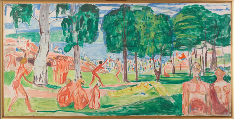 Plaj - Edvard Munch