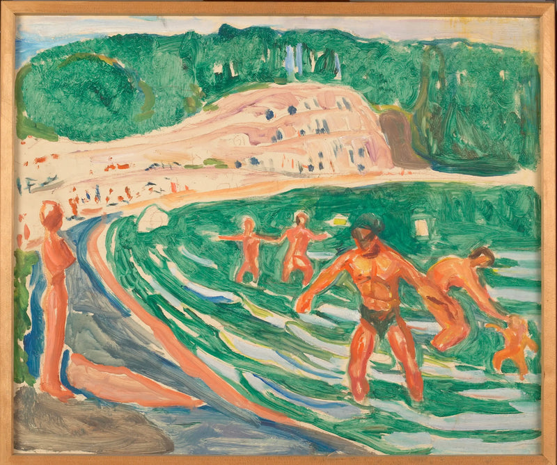 Plaj - Edvard Munch