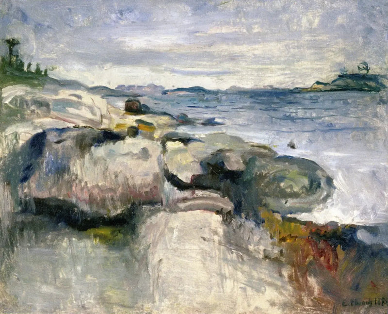 Plaj - Edvard Munch