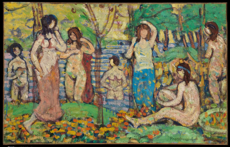 Plaj No 3 - Maurice Prendergast