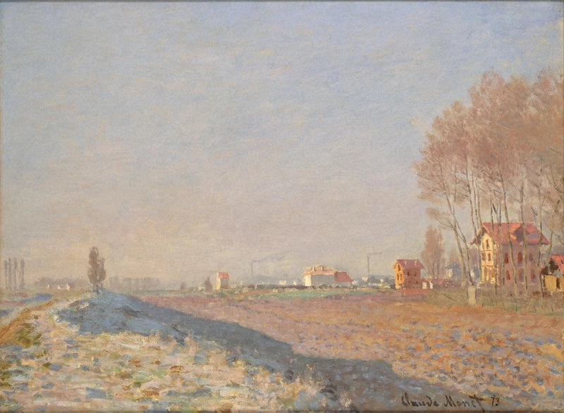 La Plaine de Colombes, beyaz jöle W256 - Claude Monet